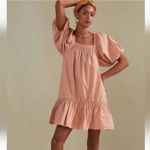 Anthropologie square neck dress. NWT.